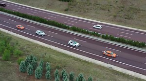 Togg otomobilleri toplu olarak test sürüşü yaparken görüntülendi. | Girişim Port