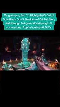 Call of Duty Black Ops 3 Part 111 Highlights (C) Full Story and game.No commentary. Trophy hunting.