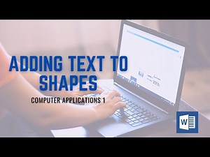 Adding Text to Shapes