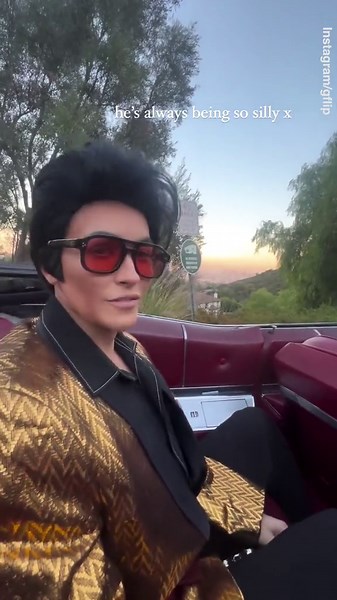 Chrishell Stause sings Elvis in pitch-perfect Halloween costume