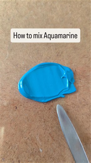 How to Mix Aquamarine 🎨