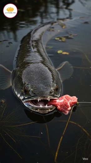 Big Snakehead Fish With Bait