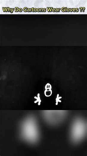 Cartoons Character Gloves kyun pahnte hai ??🧐#facts #animation #mystery