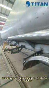 Fuel Tanker Trailer Walkaround + Factory Tour | Heavy Duty Build in Action!