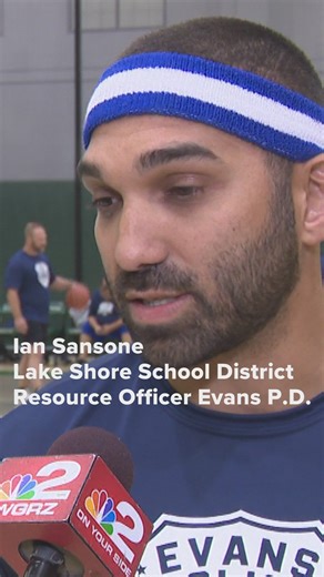 Police officers and Lake Shore staff faced off in a charity basketball game to help local families this holiday season. The event wasn’t about the score. | WGRZ - Channel 2, Buffalo