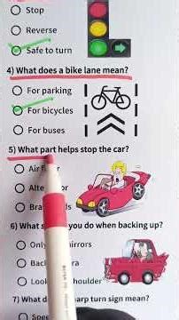 Can You Pass This Driving Test? 🚗🛑 | Ultimate Car Quiz Challenge! drivingtest #driving #carquiz