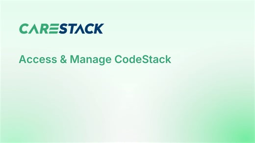 Access & Manage CodeStack