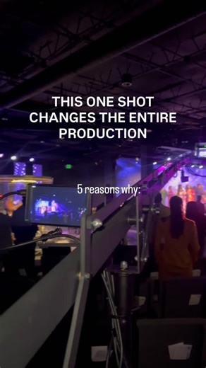 JWAV Media | All things Audio Visuals on Instagram: "A jib shot can change your entire production. Integrating a jib immediately elevates your production simply because it does things other cameras can’t. Follow for more production behind the scenes & tips! #LiveProduction #EventProduction #Cinematography #behindthecamera #bts"