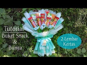 Paper-Saving Snack & Flower Bouquet Tutorial