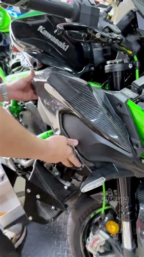 Kawasaki Z H2 Carbon Fiber Install: Full Transformation Step by Step!