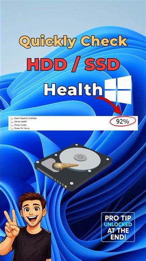 Don’t Lose Your Data! Check Drive Health Now #windows