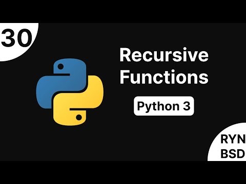 شرح Python 3 - Recursive Functions