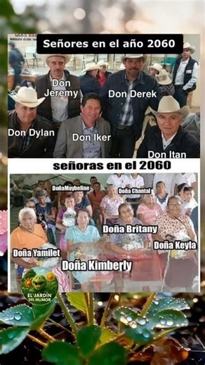 ¡Los nombres de los abuelos en el 2060! 👵👴😂 #humor #nombres #viral