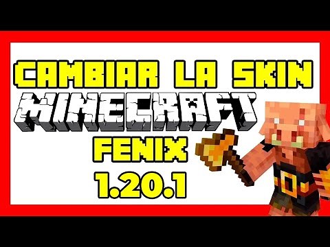 👉 COMO CAMBIAR EL SKIN DE MINECRAFT 1.21.4 ✅ LAUNCHER FENIX