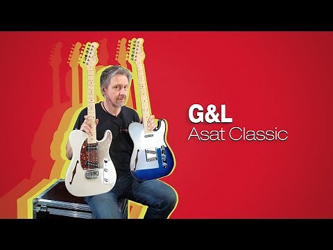 G&L Asat Classic Semi Hollow Serie
