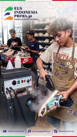 Mau Mesin cuci sepatu ? - Scarpavapor - ELS INDONESIA PRIMA