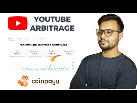 YouTube Arbitrage 2025 | YouTube Arbitrage With Coinpayu | YouTube CPM Work New Method