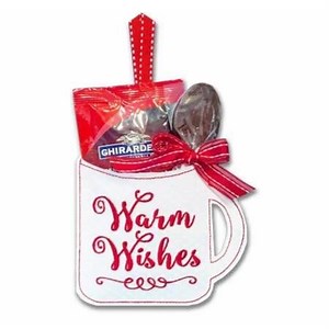 Join Lisa today at 2 p.m. ET for a Facebook Live tutorial and see how easy it is to stitch our Warm Wishes Treat Holders! They're perfect for gift cards and stuffing with hot cocoa packs, candy canes, and other fun treats! The design set is on sale this week and you can purchase it here: https://picklepiedesigns.com/new/warm-wishes-gift-card-treat-holders.html | Pickle Pie Designs