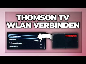 Connecting a Thomson TV to Wi-Fi - Internet Setup Tutorial
