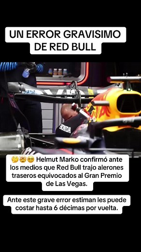 Error de Red Bull en el Gran Premio de Las Vegas