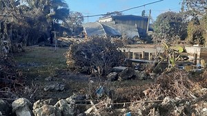 Tonga volcano: Footage shows widespread damage at beachside village from eruption, tsunami