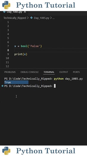 This Python Rule Will Surprise You | Python Tutorial