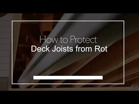 How to Protect Deck Joists from Rot