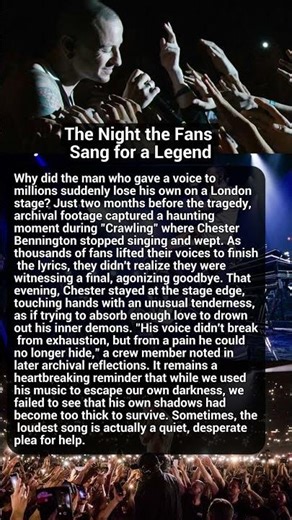 The Night the Fans Sang for a Legend