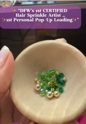 Loc fam, @Loc Love is popping out ✨ If you’ve got locs and want a little sparkle, personality, or intention — this is for you. Hair sprinkles are semi-permanent gems and beads added to your existing locs. They typically last 9–12 months (some up to 7 years), and she’s had hers in for 2 years. 📍 POP-UP: 🗓 Saturday 12/20 | starting at 10 AM 📍 Creative Beauty Salon Suites 336 E. Camp Wisdom Rd, Duncanville ⚠️ Appointment only 🔗 Book on GlossGenius (link in her bio) Subtle, special, and personal