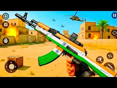 FPS Robot Shooter Strike Anti-Terrorist Shooting Android GamePlay
