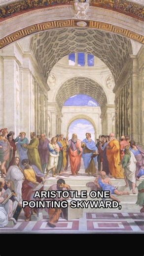 Raphael secretly painted Michelangelo and Leonardo da Vinci into this fresco. | 123 Art Facts