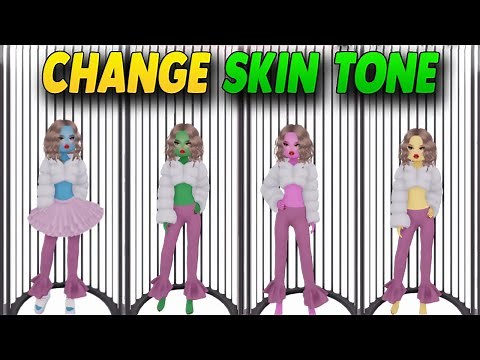 ROBLOX Dress To Impress How To Change Skin Color - Simple Guide