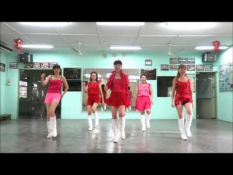 Funky Town line dance (Demo) 7/10/18