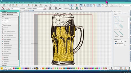 Video Tutorial für den Hatch Digitizer: Ich mag  Bier! ODER Wie...