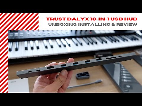 Trust Dalyx 10-in-1 USB-C Hub: Unboxing, Setup & Testing Review