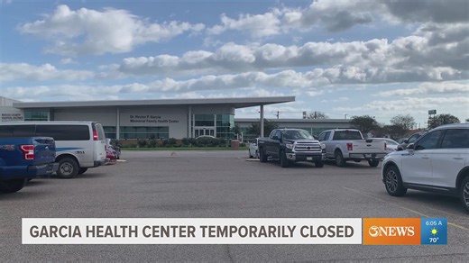 Garcia Health Center temporary closed