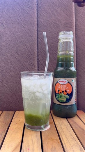 Keri Pudina Refreshing Drink 🥭❤️ | Summer Special Raw Mango Drink | Instant Cooling Recipe #shorts