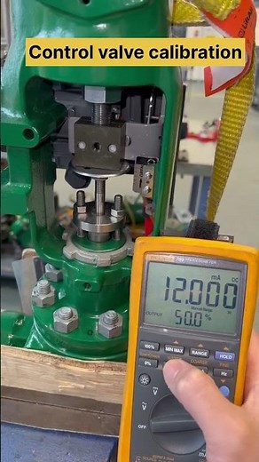 Control valve calibration | #control #valve #calibration #shorts #youtubeshorts #shortsfeed #video