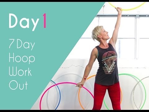 Day1 | 7 minute Hula Hoop Workout | HOOPLOVERS Hoop Fitness
