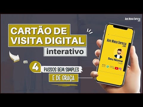INTERACTIVE DIGITAL BUSINESS CARD (04 Simple Steps to Create Yours for FREE)