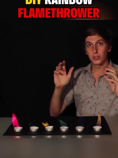 I Turned Fire Into a RAINBOW 😍🤯 | The Backyard Scientist