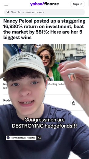 Should this be allowed??🤔🤔🤔 #stockmarket #politics #trump #usa #investing