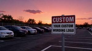 Custom Signs Outdoor, Personalized Metal Signs for Business, 18x14 Rust Free .040 Aluminum, Fade Resistant, Reflective Option