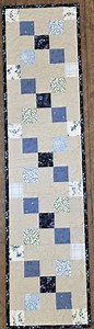 Table Runner Quilt Kit With Pattern, Fabric and Backing: Scrappy Trails, Beginner Sewing - Etsy