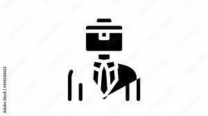 Sme Business Company Icon Animation Sme Small And Medium Enterprise, Communication And Education, Badge And Case