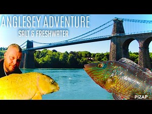 ANGLESEY ADVENTURE! Salt & Freshwater Fishing!