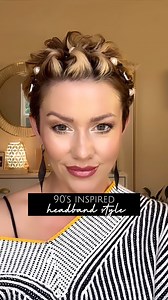 The 90’s, many memories no evidence! Loving these butterfly clip headband hybrids for getting my hair out of my face with a twist. 🦋 Comment-Iink-to have them sent to your DM’s. 🤍🐝 Follow @hairmakesupbee for short- hairstyle, haircut and hair color tutorials! #90shair #headbandstyle #butterflyclips #hairreel #reelhair | Melissa Bee