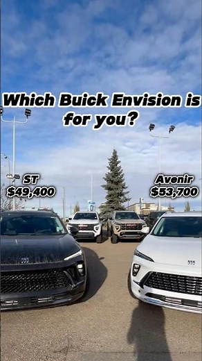 2024 Buick Envision Avenir vs ST || Trim comparison || Avenir || ST || #buickenvision #2024shorts
