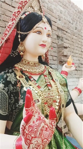 Navratri special #making of maa Durga idol