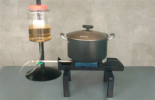 How to make a diesel burning stove economical, super efficient. | Genius Crafts